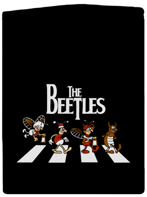 Beatles pánská mikina na zip Black