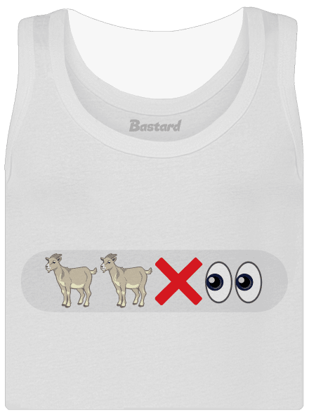 Emoji dámské tílko klasické White