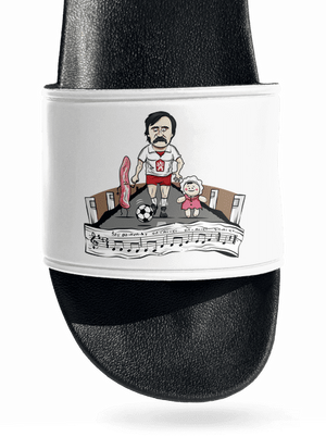 Fotbalová legenda pantofle White