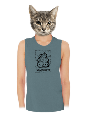 Lejnoryt dámské tílko volné Heather Deep Teal