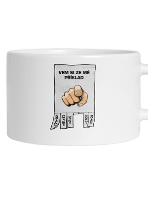 Vem si ze mě příklad hrnek makronka White