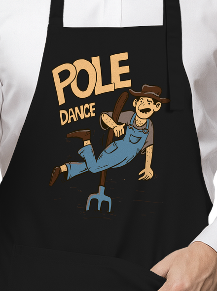 Pole Dance zástěra Black