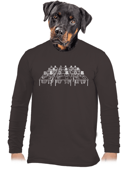 Cimrman: Debil, blbeček pánské dlouhý rukáv Bear Brown