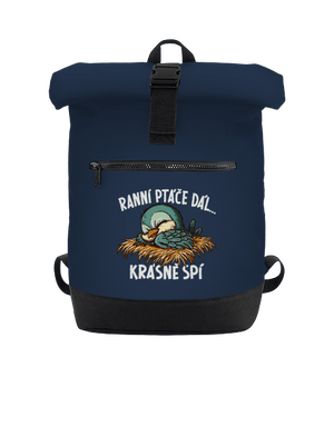 Ranní ptáče spí batoh French Navy