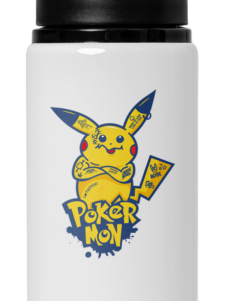 Pokérmon lahev na vodu White
