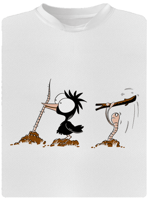 Nesprávný konec dětské sportovní tričko White