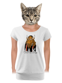 dámské tričko s lemem