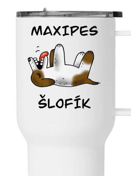 Maxipes Šlofík termohrnek White
