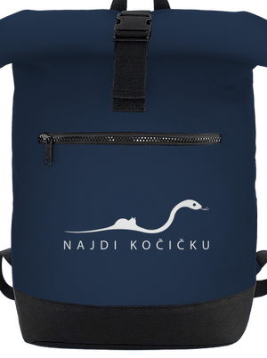 Najdi kočičku batoh French Navy