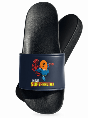 Moje superhrdinka pantofle Navy