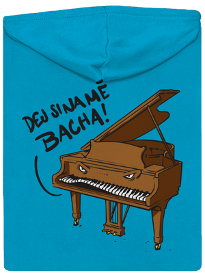 Dej si bacha dámská mikina na zip Blue Atol