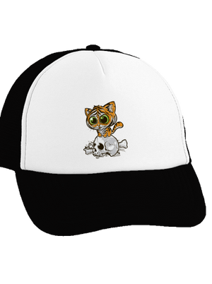 Tygřík kšiltovka truckerka Black cap