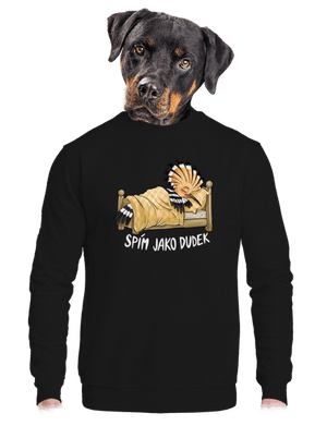 unisex mikina bez kapuce