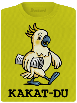 Kakat-du dámské sportovní tričko Neon Yellow