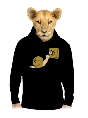 dětská mikina klokanka