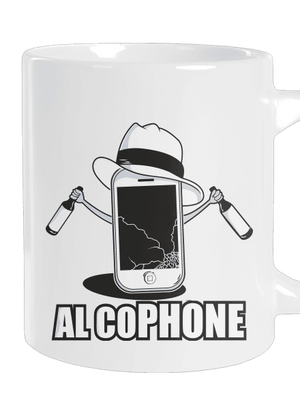 Al Cophone velký hrnek White