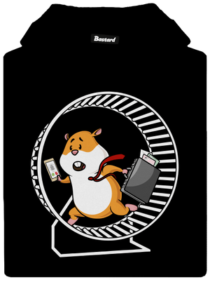 V jednom kole pánská mikina klokanka Black