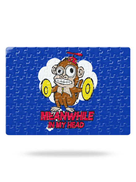 Monkey in my head puzzle White