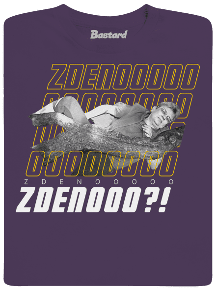 B18: Bába pod kořenem pánské tričko Urban Purple