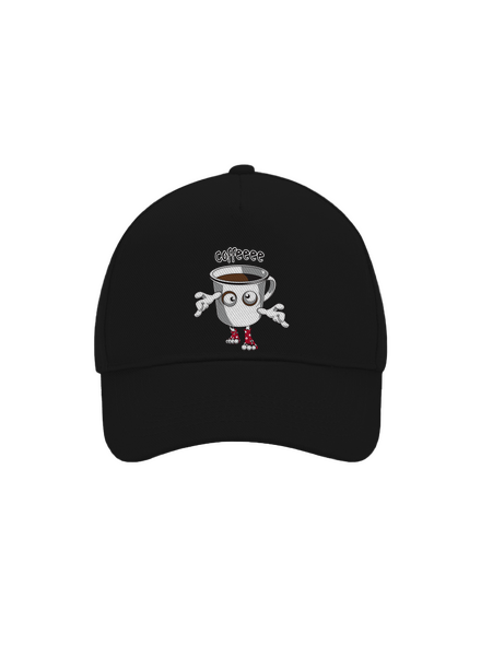 Zombie kafe kšiltovka baseballka Black