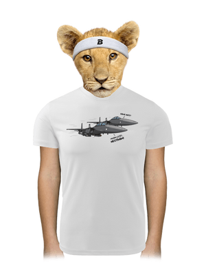 Stíhačka nestíhá dětské sportovní tričko White