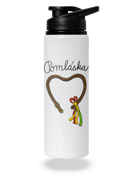 Pomláska lahev na vodu White