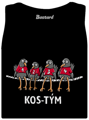 Kos-tým dámské tílko klasické Black