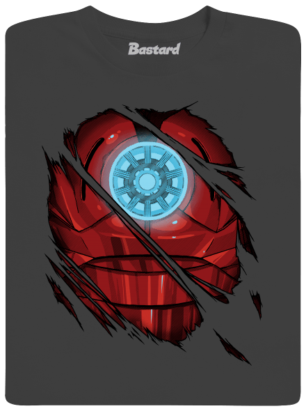 Ironman pánské tričko Dark Grey