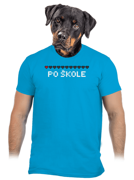 Po škole pánské tričko Atoll