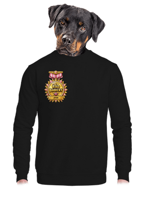 unisex mikina bez kapuce