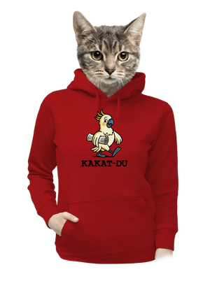 Kakat-du dámská mikina klokanka Red Mal