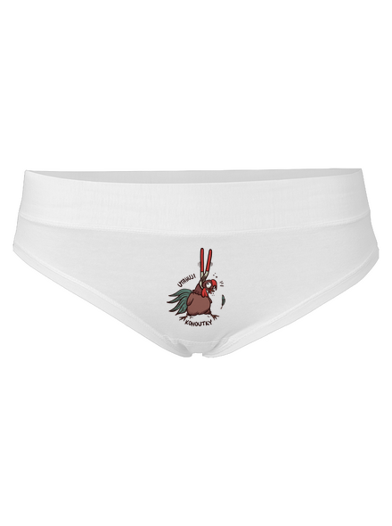 Utahuji kohoutky dámské kalhotky White