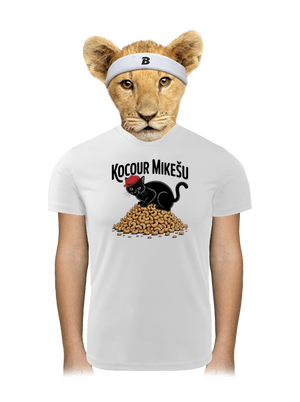 Kocour Mikešu dětské sportovní tričko White