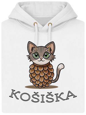 Košiška unisex mikina premium Snowwhite