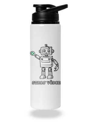 Strojvůdce lahev na vodu White