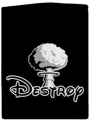 Destroy dámská mikina na zip Black