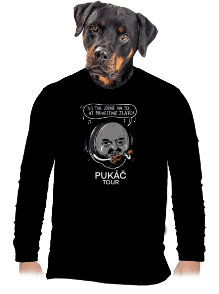 Pukáč tour pánské dlouhý rukáv Black