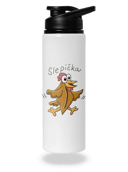 Slepička lahev na vodu White