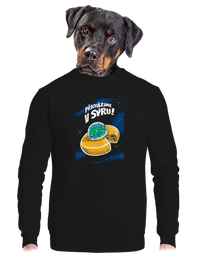 unisex mikina bez kapuce