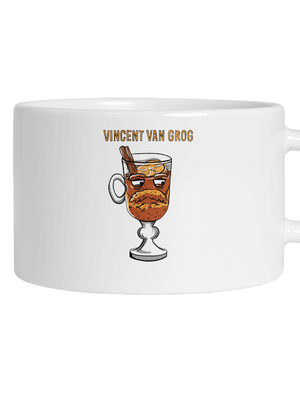 Vincent van Grog hrnek makronka White