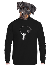 unisex mikina bez kapuce