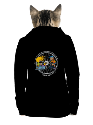 Cyklistický horoskop: Rak dámská mikina na zip Black