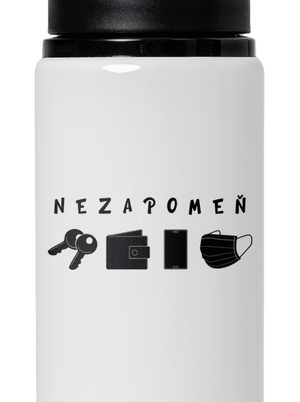 Nezapomeň lahev na vodu White