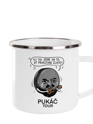 Pukáč tour plecháček White