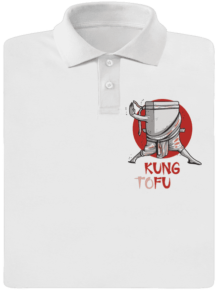 Kung Tofu pánská polokošile White