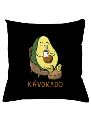 Kávokádo polštář Black