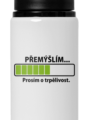 Přemýšlím lahev na vodu White