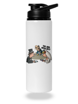 Svatební obřad lahev na vodu White