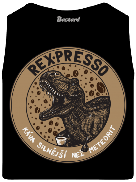 Rex-presso pánské tílko Black