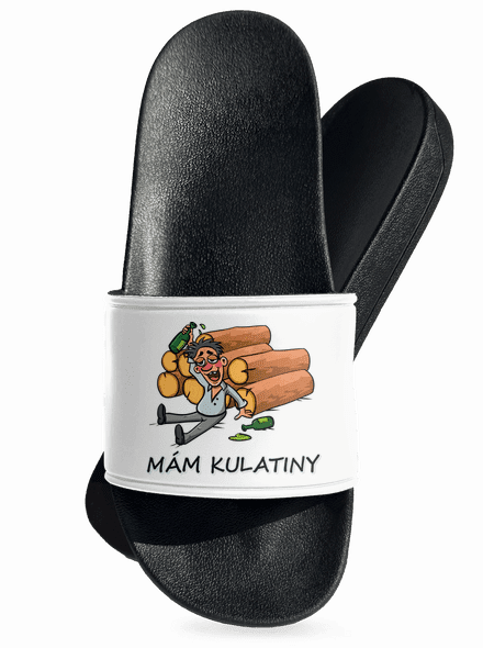 Mám kulatiny pantofle White